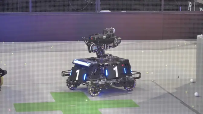 看哈工大学生做出的黑科技 | 竞技机器人队获得RoboMaster2023机甲大师超级对抗赛（中部赛区）总冠军